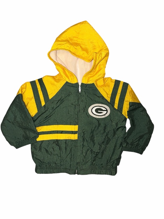 Park Bench Kids Other - EUC Vintage Park Bench Kids NFL Green Bay Packers Toddler Boy Hooded Jacket 12m